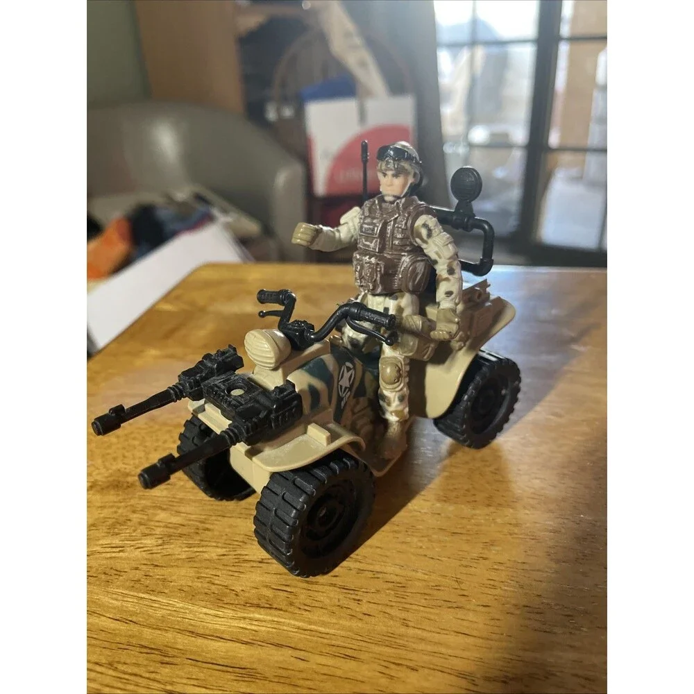 Chap Mei U.S.M.C. ATV 4 WHEEL DESERT Camoflauged Vehicle  Camo Desert